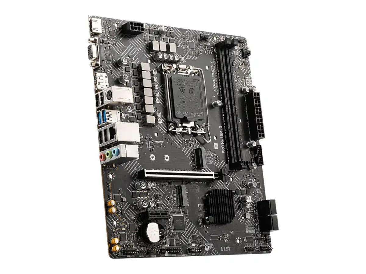 Placa Madre Msi H610m-g Pro (911-7d46-225) Socket Lga 1700, Ram Ddr5 Buss 5600 Mt/s