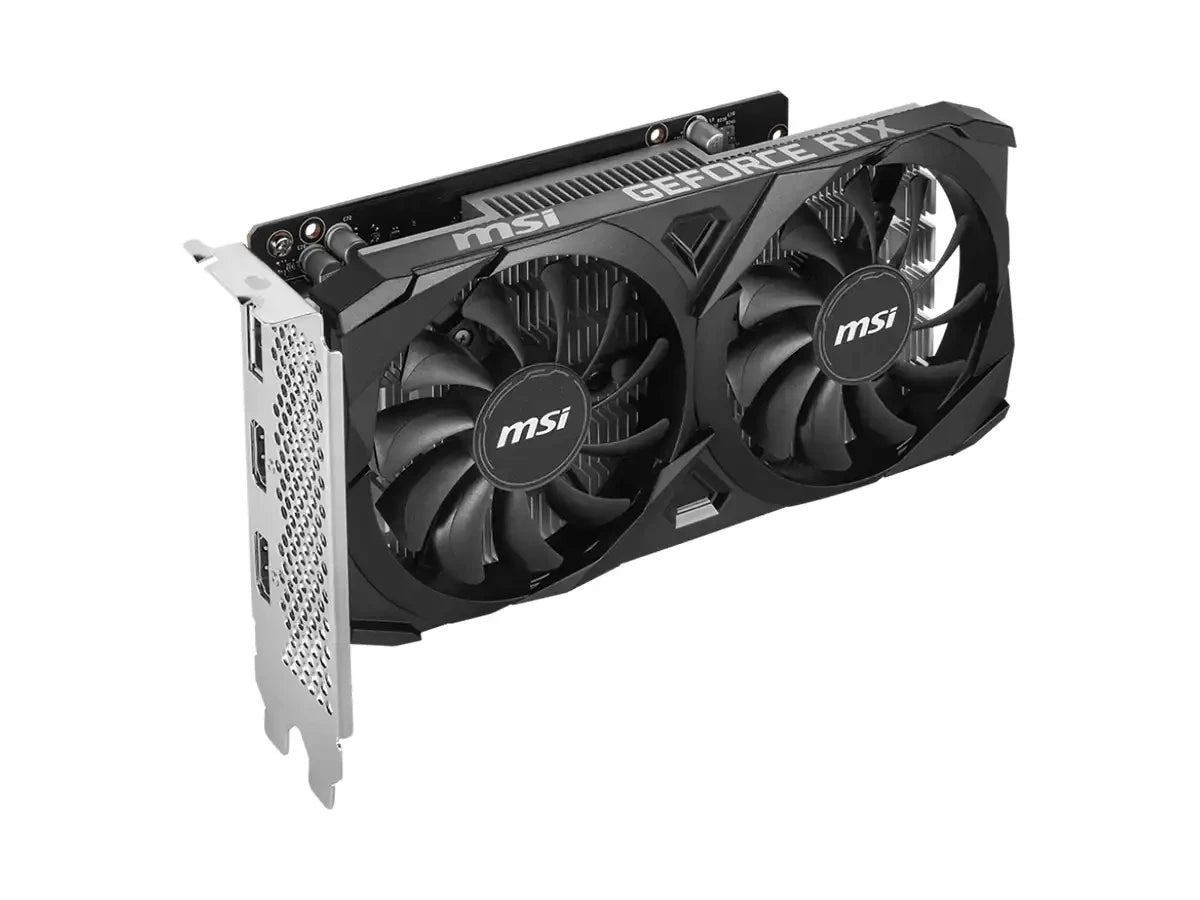 Tarjeta De Video Msi Geforce Rtx 3050 Ventus 2x Oc 6gb Gddr6 (912-v812-016) Nvidia 96 Bits, 2 Ventiladores