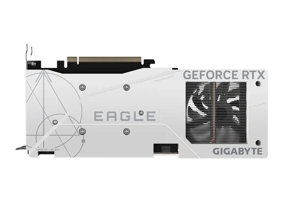 Tarjeta De Video Gigabyte Geforce Rtx 4060 Eagle Oc Ice 8gb Gddr6 (gv-n4060eagle-oc-ice-8gd) Nvidia 128 Bits, Blanco, 3 Ventiladores