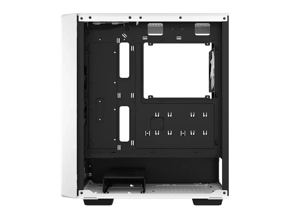 Case Deepcool Gaming Cc560 Wh V2 S/fuente (r-cc560-whgaa4-g-2 ) Panel De Vidrio, 4 Ventiladores, Led, Blanco
