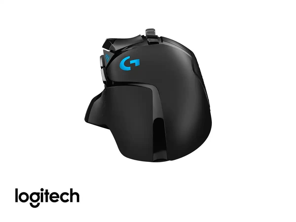 Mouse Logitech G502 Hero Gaming (910-005469) Hasta 25.600 Dpi, 11 Botones Programables, Rgb, Negro