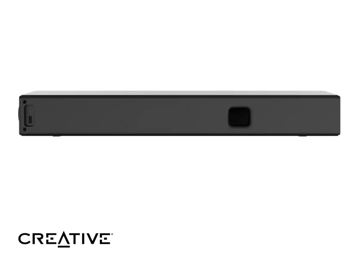 Parlante Creative Sound Bar Stage Se Mini 12w/24w (51mf8460aa000) Interfaz Jack 3.5 Mm, Usb, Bt, Negro