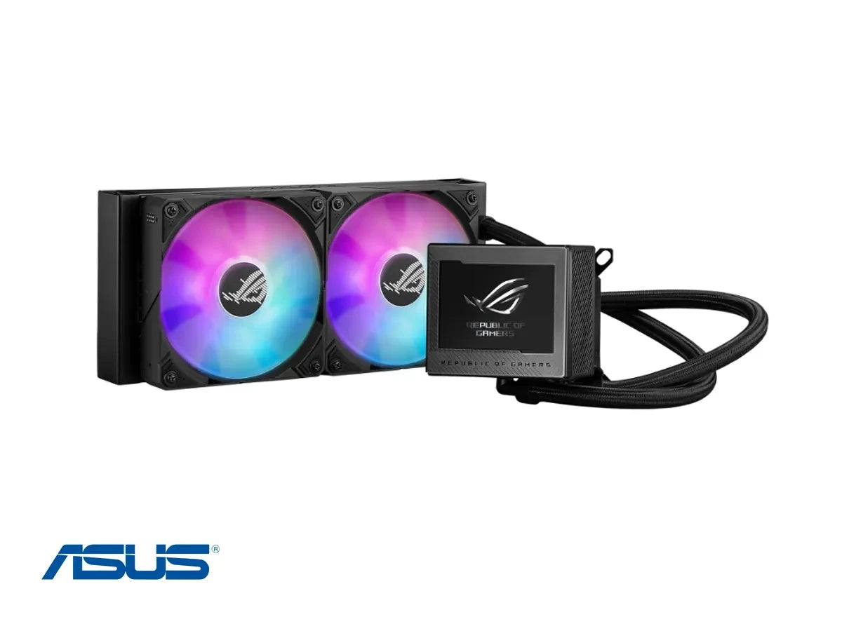 Sistema De Enfriamiento Liquido Asus Rog Ryujin Iii 240 Argb (90rc00k1-m0aay0) 2 Ventiladores, 240mm, Led Argb