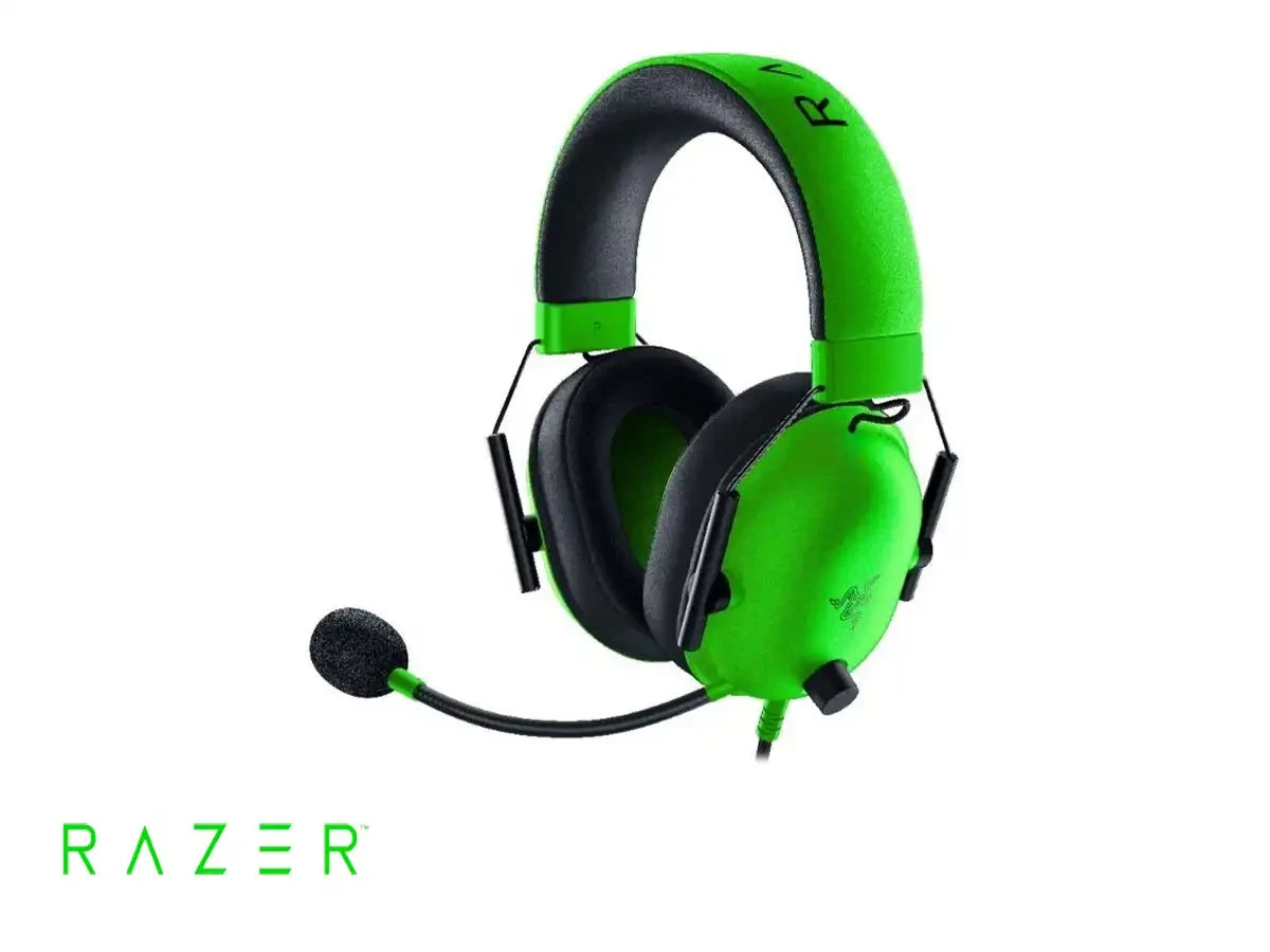 Auricular Razer Blackshark V2 X Gaming (rz04-03240600-r3u1) Con Microfono, Interfaz Jack 3.5 Mm, Verde