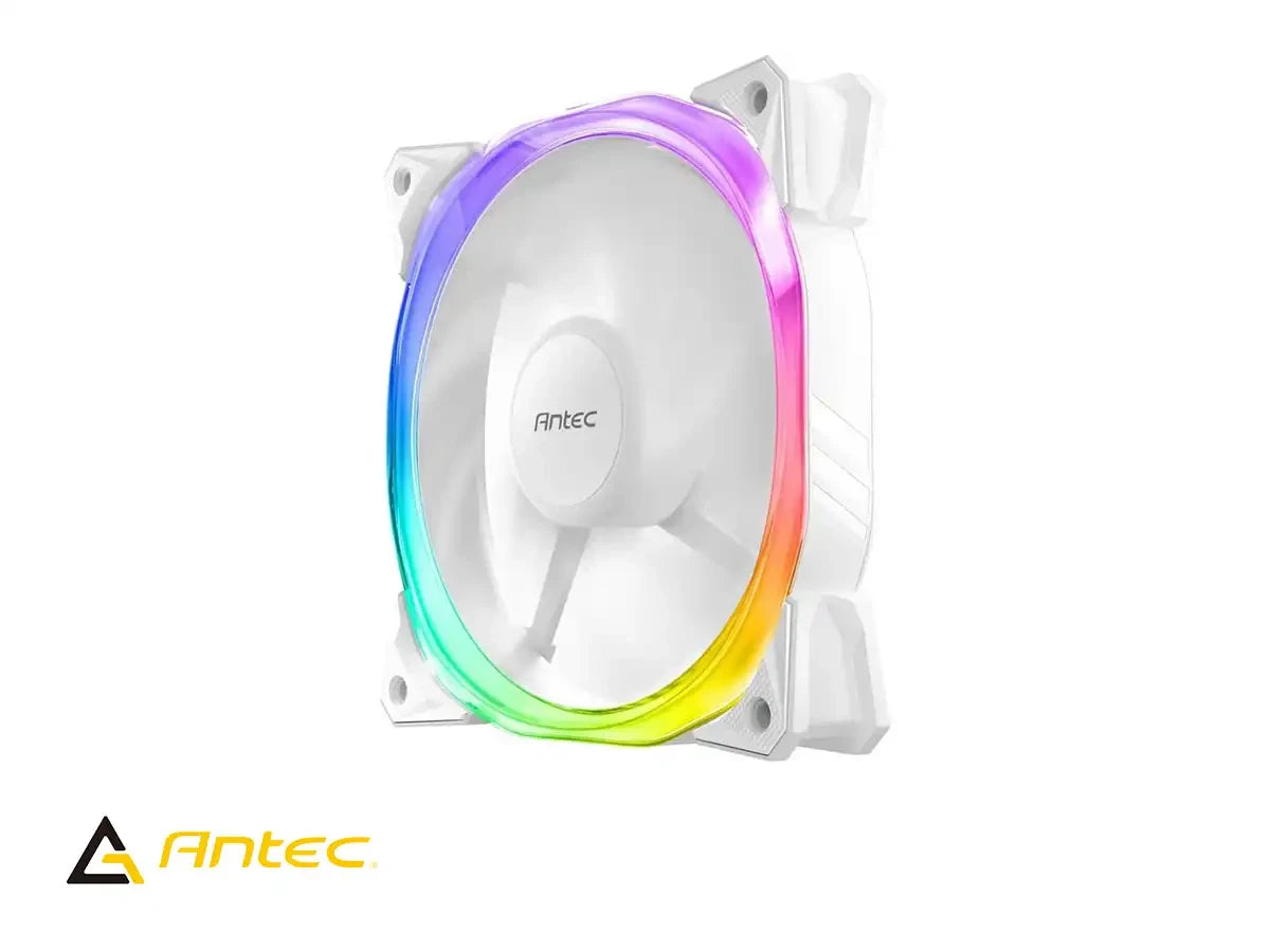 Cooler Para Case Antec Fusion (0-761345-57005-3) X5, 120mm, Led Argb, Blanco