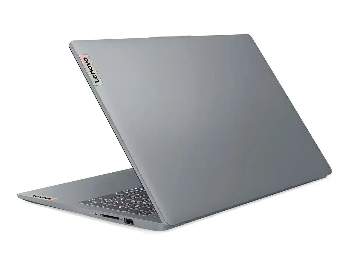 Laptop Lenovo Ryzen 5 7520u Ideapad Slim 3 15amn8 (82xq00n5lm) Pantalla15.6" Fhd Tn, Ram 8gb, Ssd 512gb, S/sistema, Gris Artico