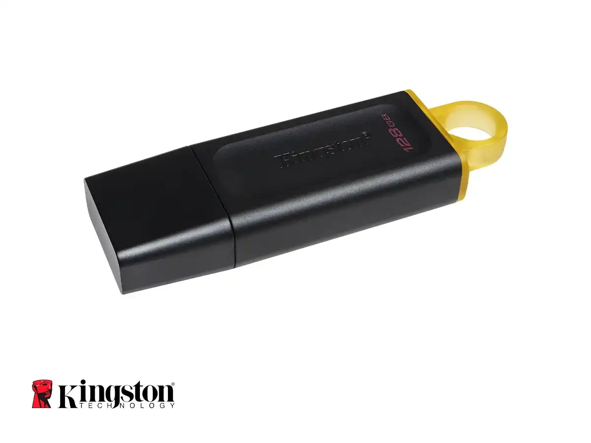 Memoria Usb Kingston 128gb Datatraveler Exodia (dtx/128gb) Usb 3.2, Dispositivo De Almacenamiento, Negro