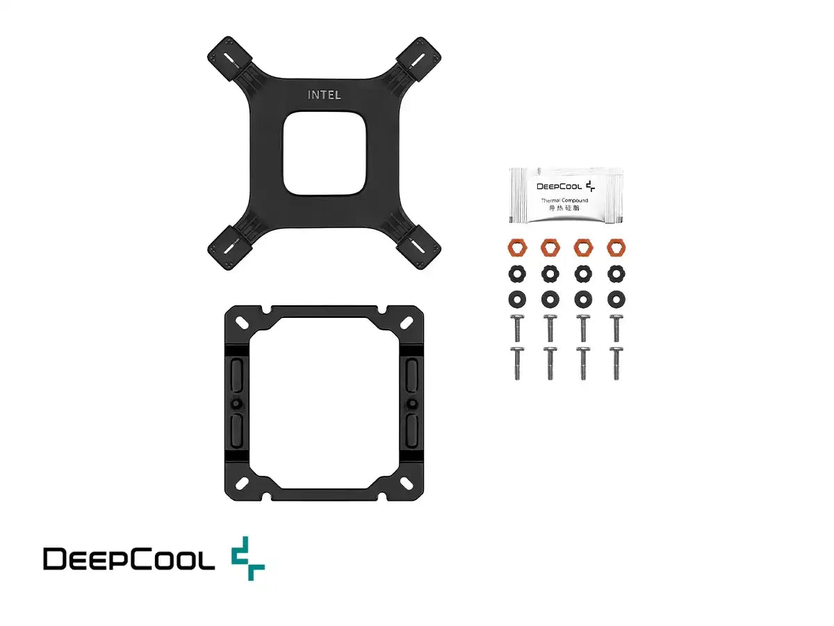Cooler Para Procesador Deepcool Ag400 Bk Argb V2 (r-ag400-bkammn-gjd) 1 Ventilador, 120mm, Led Argb
