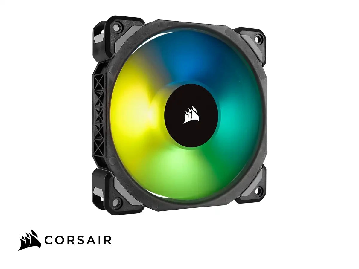 Cooler Para Case Corsair Ml120 Pro Rgb (co-9050076-ww) Pack 3 En 1, 120mm, Led Rgb, Black