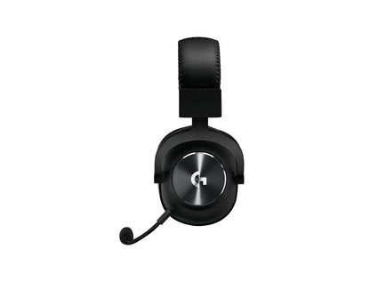 Auricular Logitech Pro X Gaming (981-000817) Con Microfono, Interfaz Usb, Negro