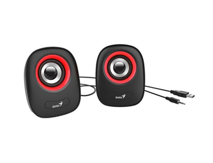 Parlante Genius Sp-q160 6 Watts (31730027400) Negro C/ Gris