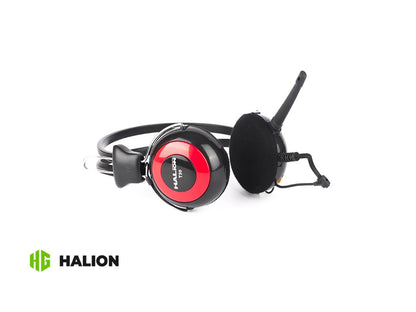 Auricular Halion T30 (halion T30) Con Microfono, Colores Variados Azul - Rojo - Amarillo