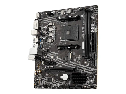 Placa Madre Msi A520m-a Pro (911-7c96-031) Socket Am4, Ram Ddr4 Buss 4600mhz