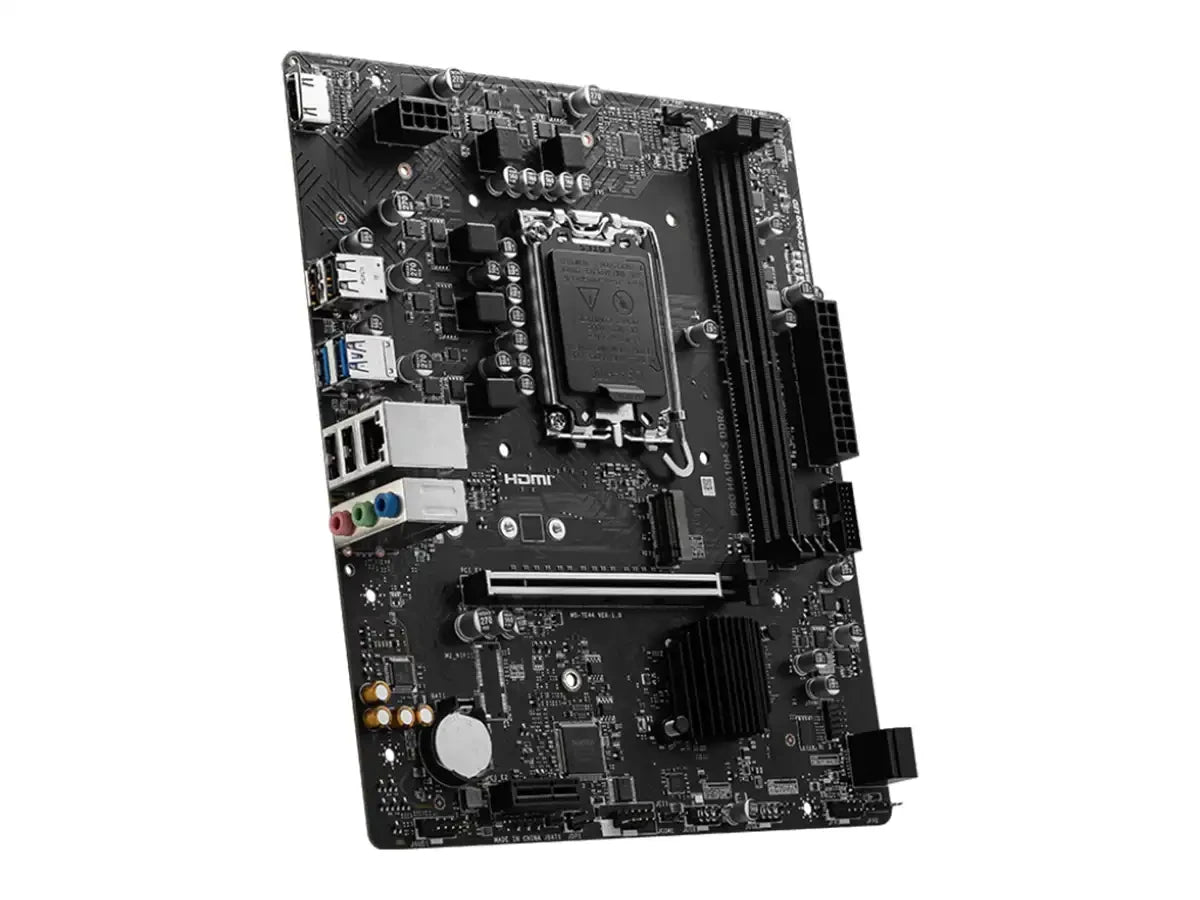 Placa Madre Msi H610m-s Pro (pro H610m-s Ddr4) Socket Lga 1700, Ram Ddr4 Buss 3200mhz, 14va, 13va, 12va Gen.