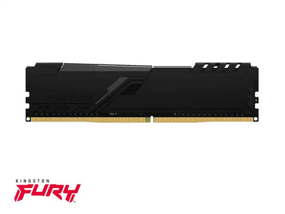 Memoria Ram Kingston Fury Ddr4 8gb Beast (kf432c16bb/8) 3200 Mhz, Negro