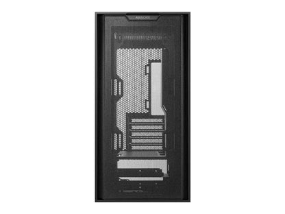 Case Asus A21 Con Malla S/fuente (90-c-asus-a21_bk) Panel De Vidrio, Negro, Micro Atx