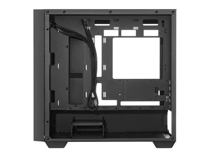 Case Asus A21 Con Malla S/fuente (90-c-asus-a21_bk) Panel De Vidrio, Negro, Micro Atx