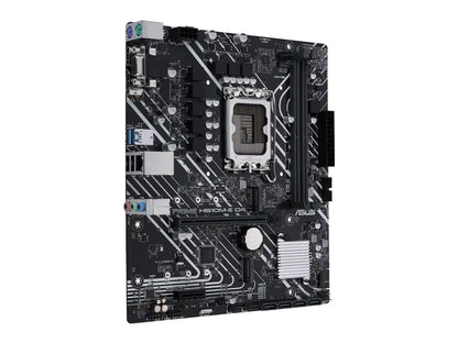 Placa Madre Asus H610m-e D4-csm Prime D4 (90mb19n0-m0eay0) Socket Lga 1700, Ram Ddr4 Buss 3200 Mhz, 13va, 12va Gen