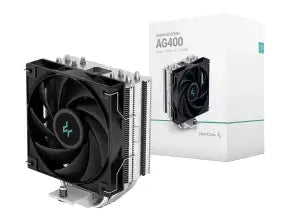 Cooler Para Procesador Deepcool Ag400 (r-ag400-bknnmn-g-1) 1 Ventilador, 120mm