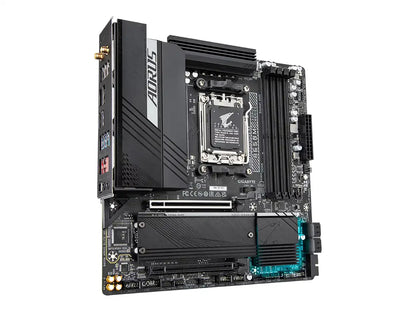 Placa Madre Gigabyte B650m Aorus Elite Ax (b650m Aorus Elite Ax) Socket Am5, Ram Ddr5 Buss 8000oc Mhz, Wifi 6e