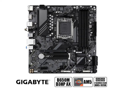 Placa Madre Gigabyte B650m D3hp-ax (b650m D3hp-ax) Socket Am5, Ram Ddr5 7600oc Mhz, Wifi 6e