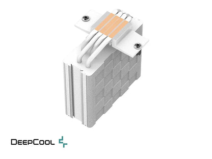 Cooler Para Procesador Deepcool Ag400 Wh Argb (r-ag400-whanmc-g-2) 1 Ventilador, 120mm, Led Argb