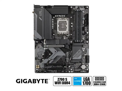 Placa Madre Gigabyte Z790 S Wifi Ddr4 (z790-s-wifi-ddr4) Socket Lga 1700, Ram Ddr4 Buss 5333oc Mts, Wifi