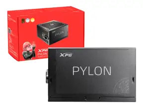 Fuente De Poder Xpg 750w Pylon (pylon750b-bkcus) Atx, 80 Plus Bronze, No Modular, Negro