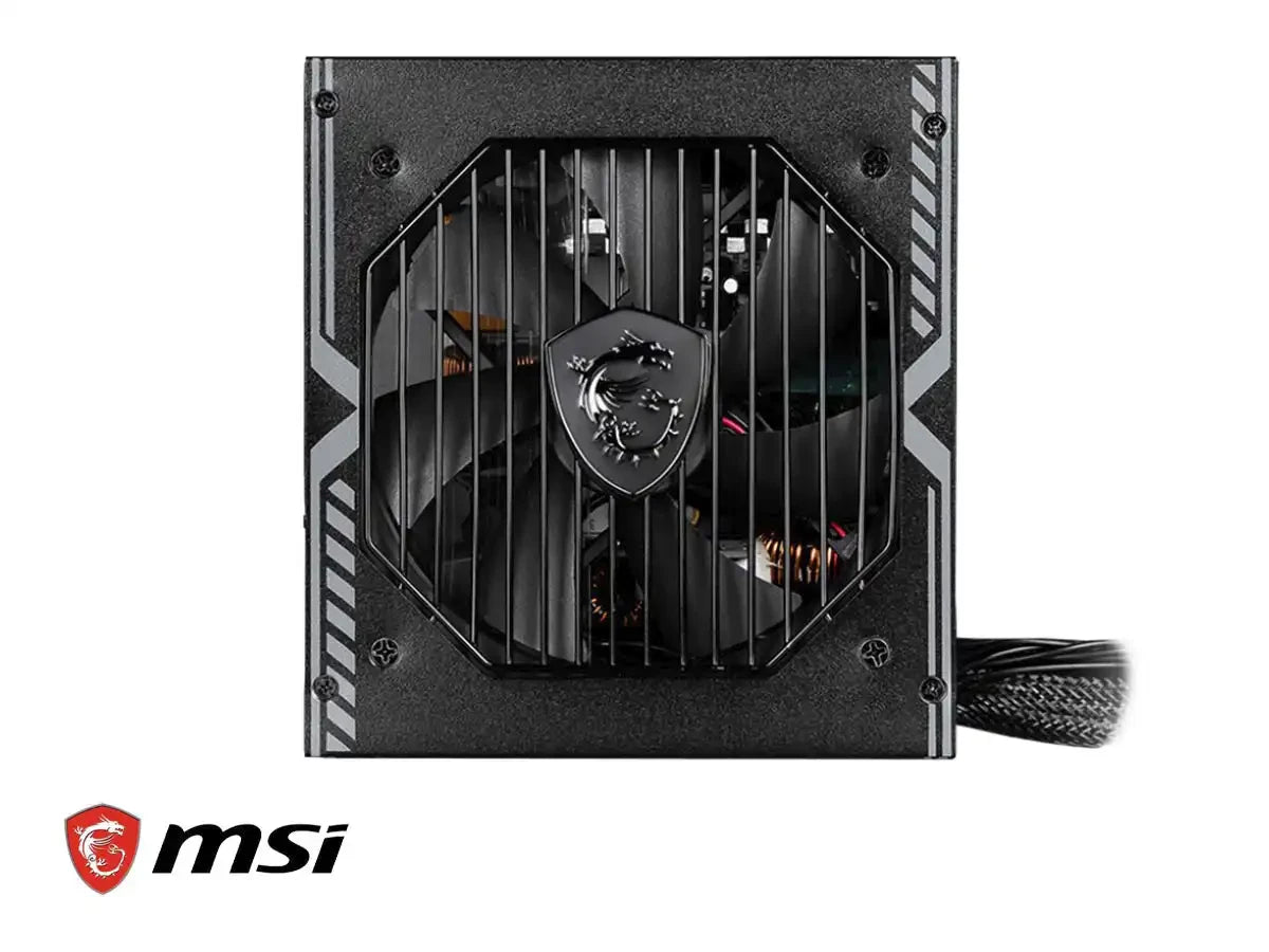 Fuente De Poder Msi 750w Mag Pcie5 (mag-a750bn-pcie5) Atx, 80 Plus Bronze, No Modular, Negro
