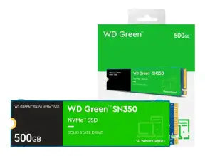 SSD M.2 PCIE  Imagen Referencial * Unidad De Almacenamiento Ssd M.2 Pcie Western Digital 500gb Nvme Sn350, 2280 (wds500g2g0c) 2400mb/s