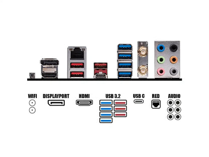 Placa Madre Msi B650 Gaming Plus Wifi (91b650 Gaming Plus Wifi) Socket Am5, Ram Ddr5 Buss 7200oc Mt/s, Wifi 6e