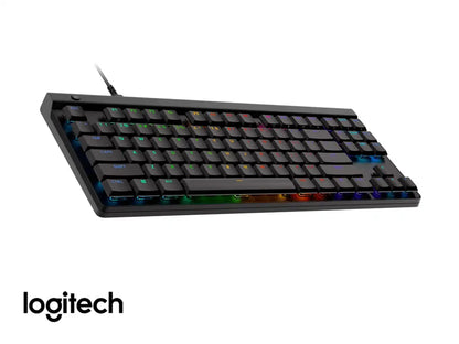 Teclado Gamer Logitech G515 Tkl (920-012868) Mecanico, Led Rgb, Negro