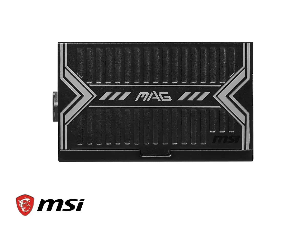 Fuente De Poder Msi 650w Mag (mag-a650bn) Atx, 80 Plus Bronze, No Modular, Negro