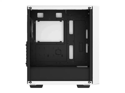 Case Deepcool Gaming Cc560 Wh V2 S/fuente (r-cc560-whgaa4-g-2 ) Panel De Vidrio, 4 Ventiladores, Led, Blanco