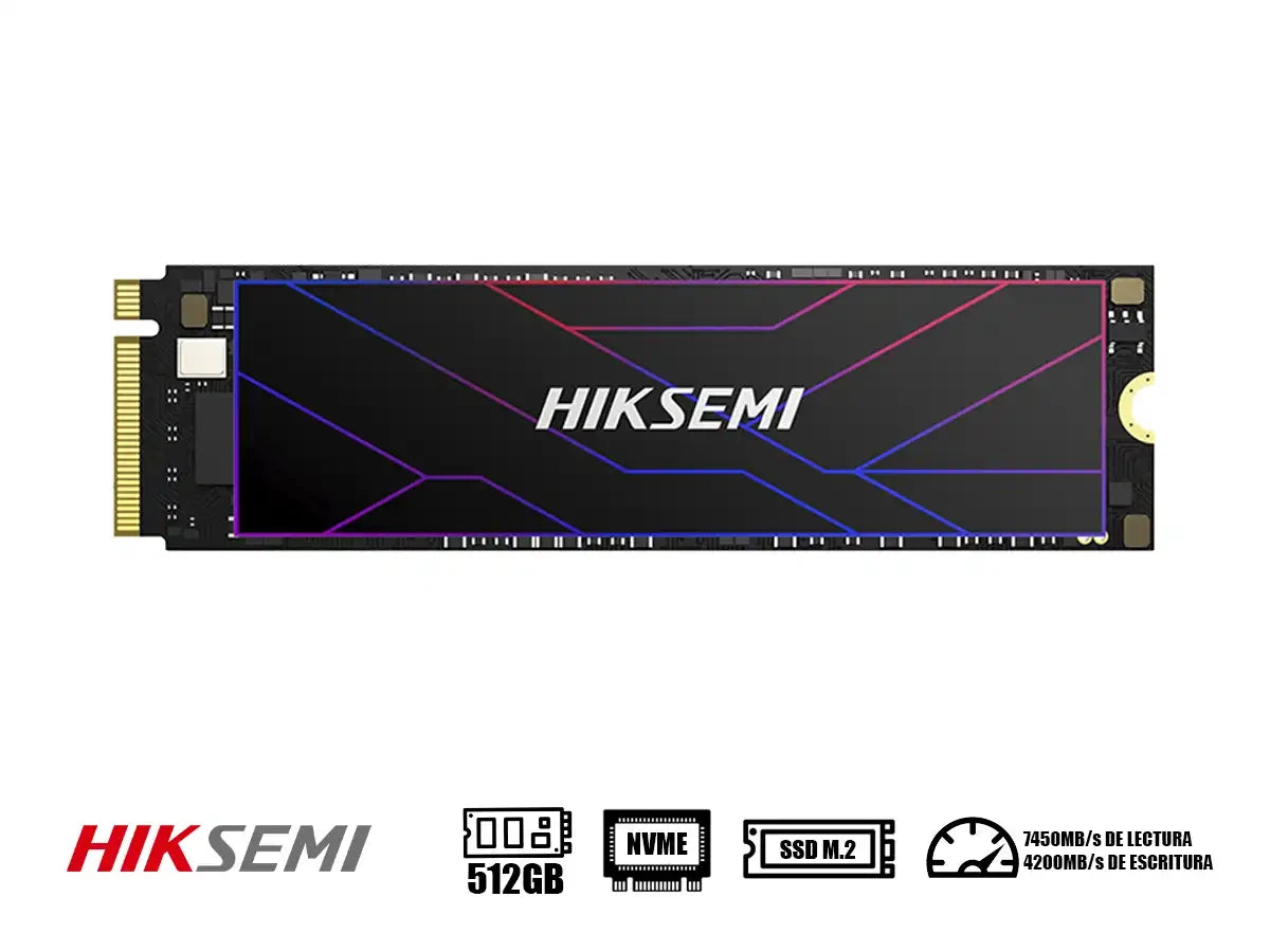 Unidad De Almacenamiento Ssd M.2 Pcie Hik Future 512gb (hs-ssd-future_lite_512g) Hasta 7100mb/s Escritura