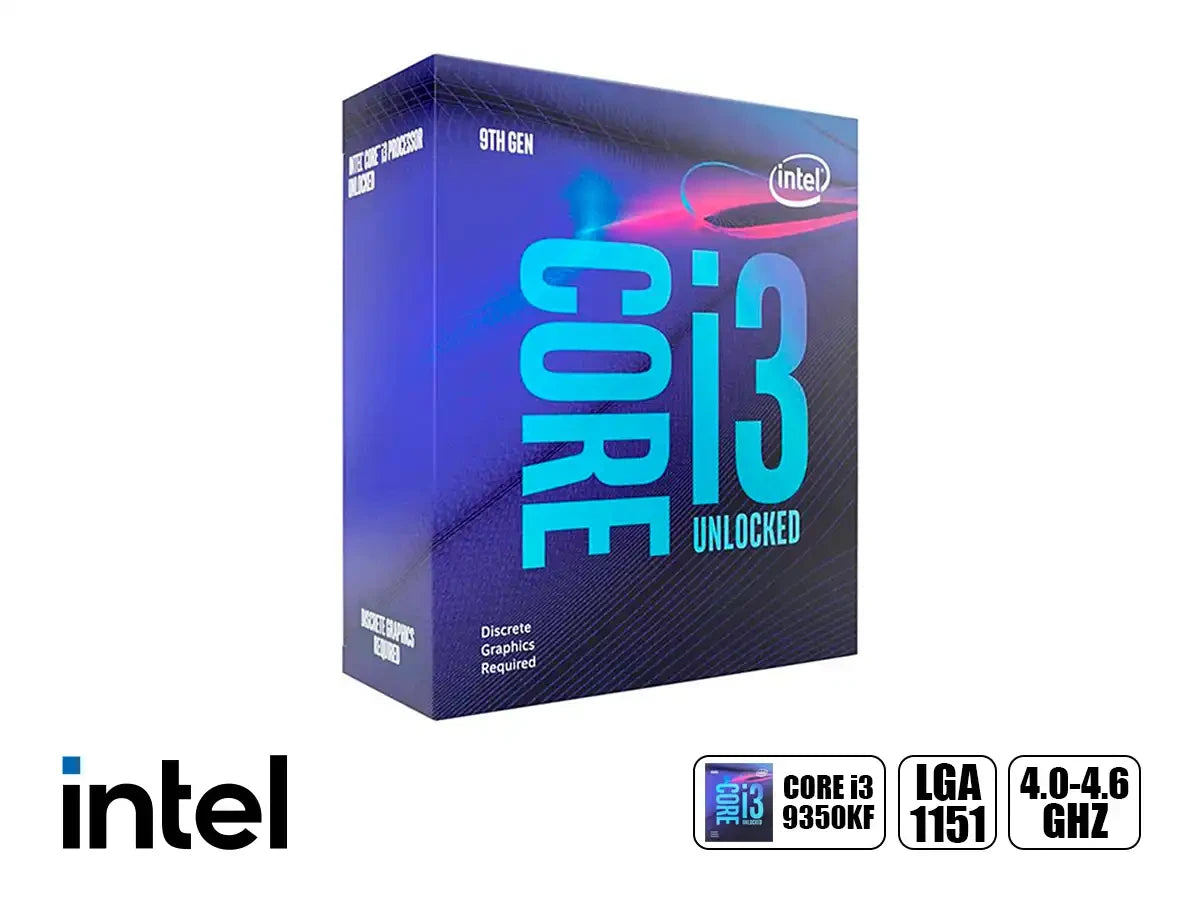 Procesador Intel Core I3 9350kf 4.0ghz Hasta 4.6ghz 8mb (bx80684i39350kf) Lga 1151, 4 Nucleos, S/ Grafica