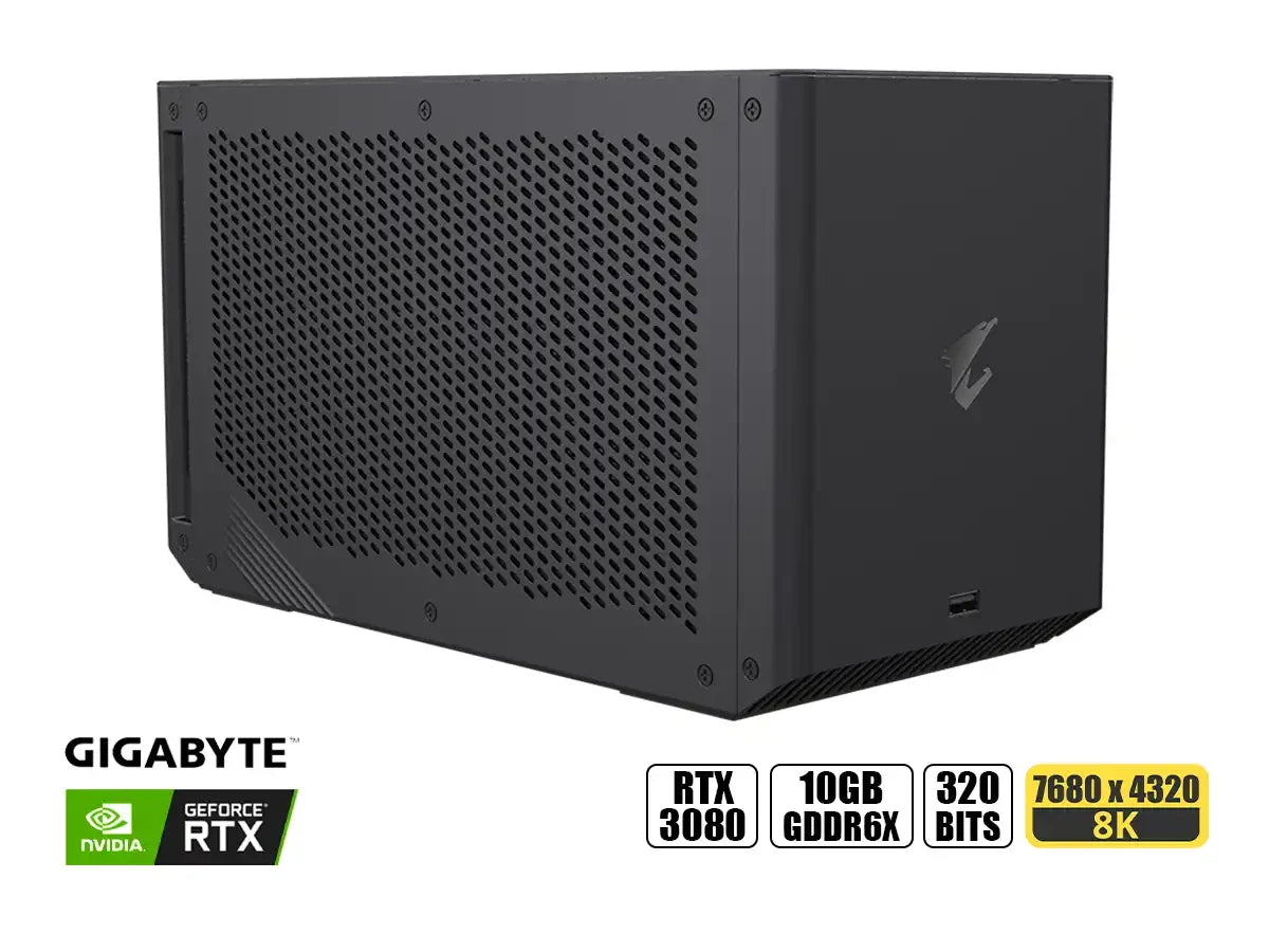 Tarjeta De Video Externo Gigabyte Geforce Rtx 3080 Gaming Box 10gb Gddr6x (gv-n3080ixeb-10gd) Nvidia 320 Bits