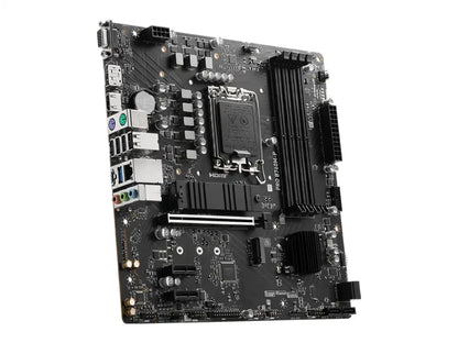 Placa Madre Msi B760m-p Pro (pro B760m-p Ddr5) Socket Lga 1700, Ram Ddr5 Buss 6800oc Mhz, 14va, 13va, 12va Gen