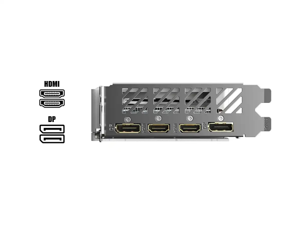 Tarjeta De Video Gigabyte Geforce Rtx 4060 Eagle Oc Ice 8gb Gddr6 (gv-n4060eagle-oc-ice-8gd) Nvidia 128 Bits, Blanco, 3 Ventiladores