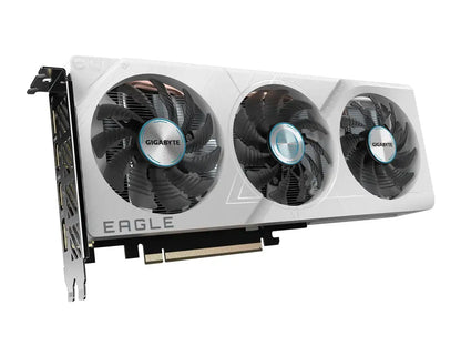 Tarjeta De Video Gigabyte Geforce Rtx 4060 Eagle Oc Ice 8gb Gddr6 (gv-n4060eagle-oc-ice-8gd) Nvidia 128 Bits, Blanco, 3 Ventiladores