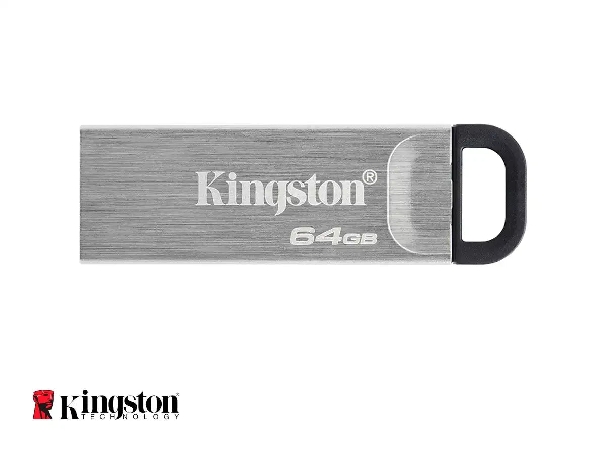 Memoria Usb Kingston 64gb Datatraveler Kyson Metal, Dispositivo De Almacenamiento, Usb 3.2 (dtkn/64gb)
