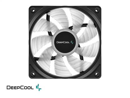 Cooler Para Case Deepcool Rf120r (dp-fled-rf120-rd) 120mm, Led Rojo