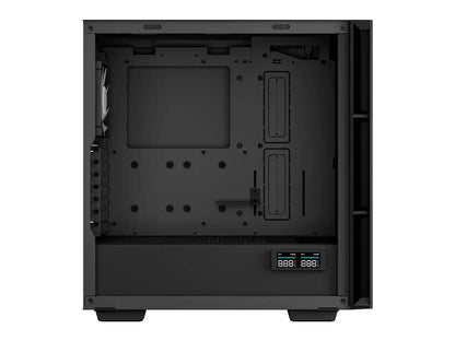 Case Deepcool Ch560 Digital S/fuente (r-ch560-bkape4d-g-1) Panel De Vidrio, 4 Ventiladores, Led Argb, Negro