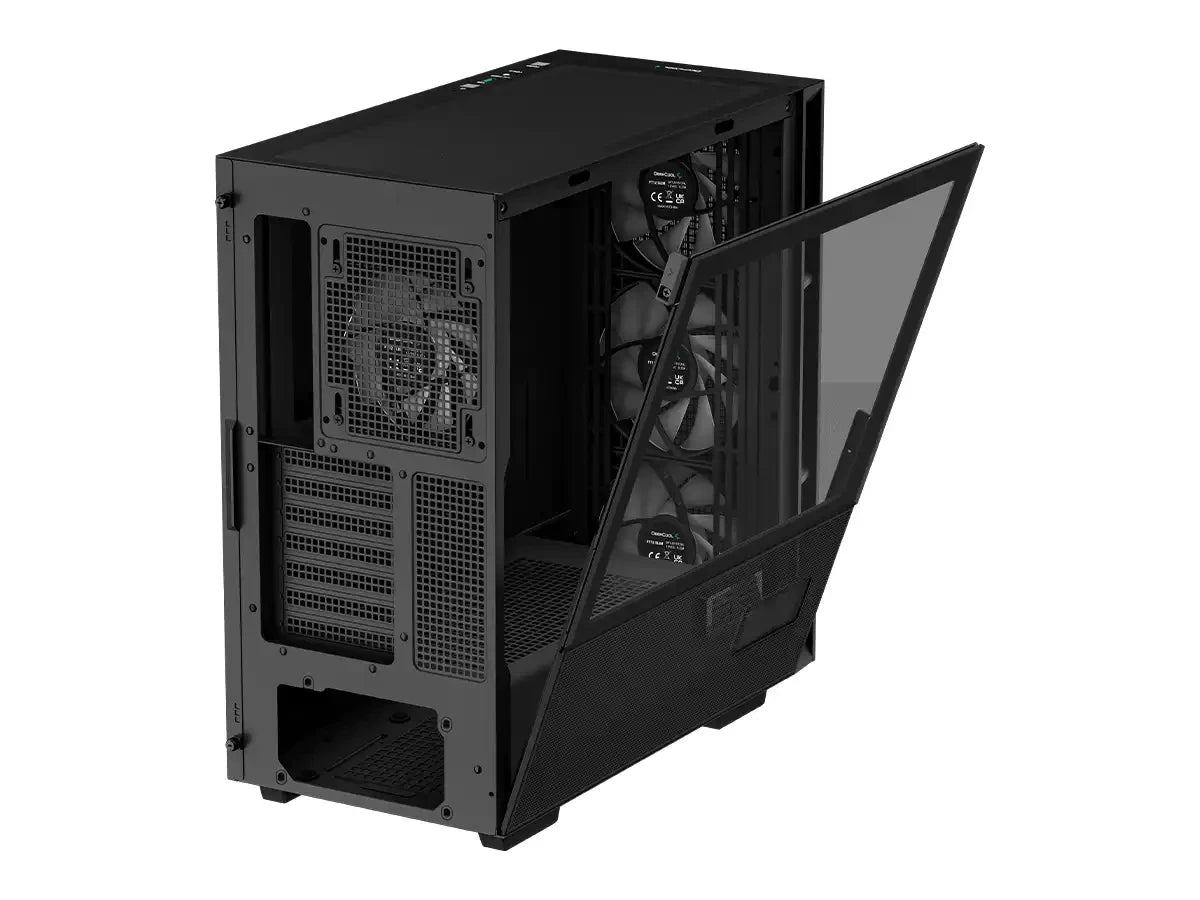 Case Deepcool Ch560 Digital S/fuente (r-ch560-bkape4d-g-1) Panel De Vidrio, 4 Ventiladores, Led Argb, Negro