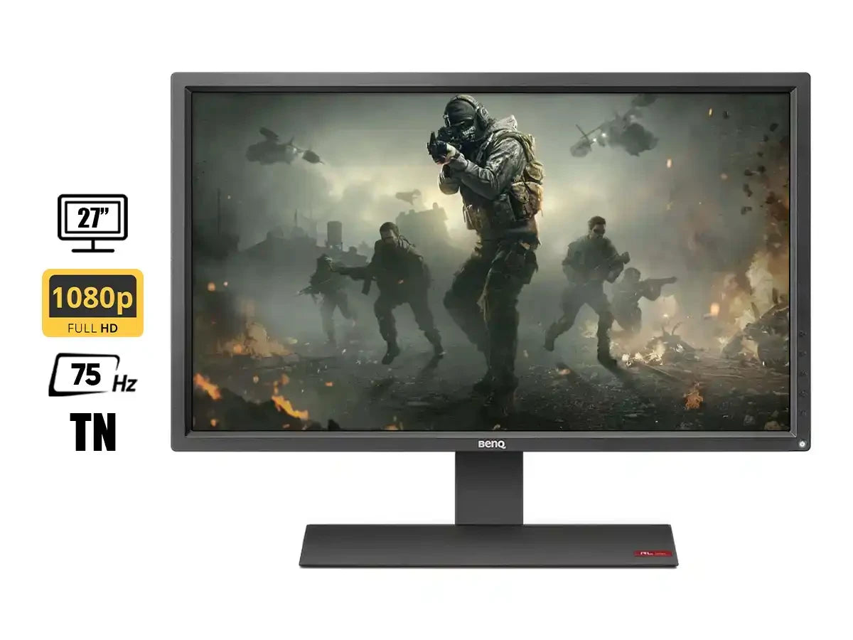 Monitor Zowie 27 Pulgadas Rl2755 (rl2755) Gaming 75hz, Fhd, 1ms, 2 Hdmi, 1 Vga, 1 Dvi, Altavoces