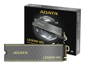Unidad De Almacenamiento Ssd M.2 Pcie Adata 1tb Nvme Legend 860, 2280 (sleg-860-1000gcs) Hasta 6000mb/s De Lectura