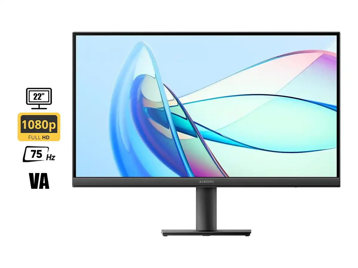 Monitor Xiaomi 22 Pulgadas A22i (a22fab-ragl) Frecuencia 75hz, Fhd, Va, 1 Hdmi, 1 Vga