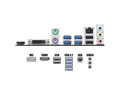 Placa Madre Msi B550m-a Pro (b550m-a Pro) Socket Am4, Ram Ddr4 Buss 4600oc Mhz