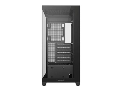 Case Deepcool Gaming Cg580 S/fuente (r-cg580-bknda0-g-1) Paneles De Vidrio Templado, Negro