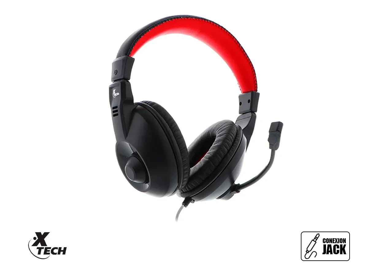 Auricular Xtech (xth-500) Omnidireccional, Negro
